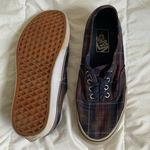 Plaid Vans